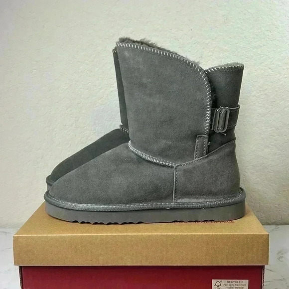 Style & Co. Womens Teenyy Suede Pull On Ankle Boots Size 10 - Picture 4 of 13